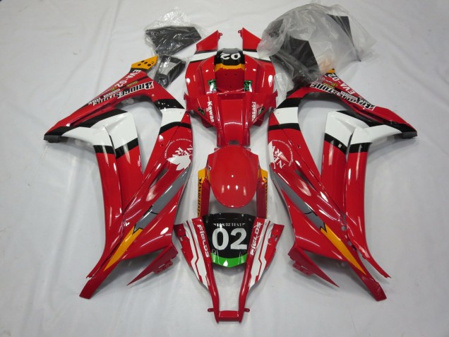 Rosso 02 11-15 Kawasaki ZX10R Carene Moto Rosso 02 11-15 Kawasaki ZX10R Carene Moto