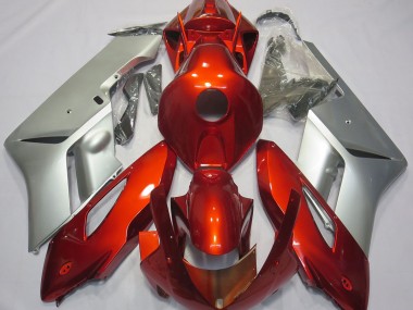 Rosso Argento 04-05 Honda CBR1000RR Carene Moto