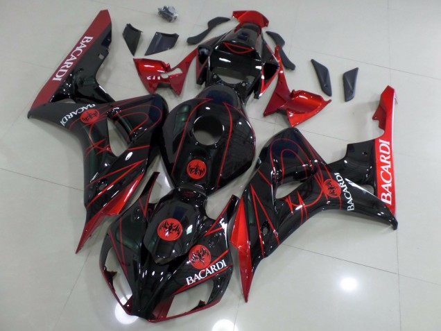 Rosso Bacardi 06-07 Honda CBR1000RR Carene Moto Rosso Bacardi 06-07 Honda CBR1000RR Carene Moto