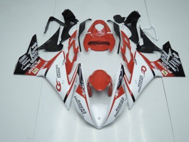 Rosso & Bianco 13-16 Triumph Daytona 675 Carene Moto