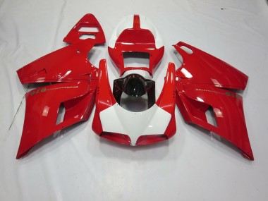 Rosso & Bianco 93-05 Ducati 996 748 916 998 Carene Moto
