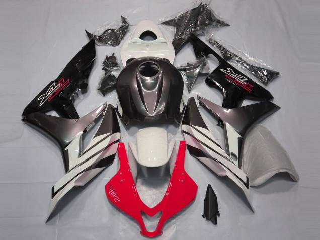 Rosso Bianco & Grigio 07-08 Honda CBR600RR Carene Moto Rosso Bianco & Grigio 07-08 Honda CBR600RR Carene Moto