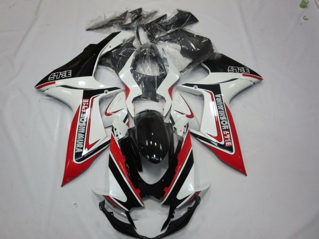 Rosso Bianco & Nero 11-24 Suzuki GSXR 600-750 Carene Moto Rosso Bianco & Nero 11-24 Suzuki GSXR 600-750 Carene Moto
