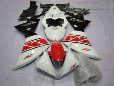 Rosso Bianco & Nero 12-14 Yamaha R1 Carene Moto