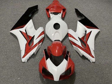 Rosso Bianco & Nero Lucido 04-05 Honda CBR1000RR Carene Moto