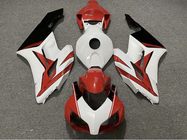 Rosso Bianco & Nero Lucido 04-05 Honda CBR1000RR Carene Moto Rosso Bianco & Nero Lucido 04-05 Honda CBR1000RR Carene Moto