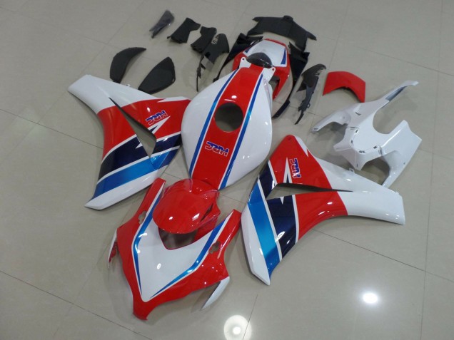 Rosso Blu & Bianco 08-11 Honda CBR1000RR Carene Moto Rosso Blu & Bianco 08-11 Honda CBR1000RR Carene Moto