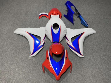 Rosso & Blu Lucido 08-11 Honda CBR1000RR Carene Moto
