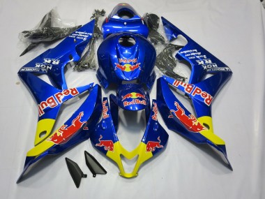 Rosso Blu Profondo Toro 07-08 Honda CBR600RR Carene Moto