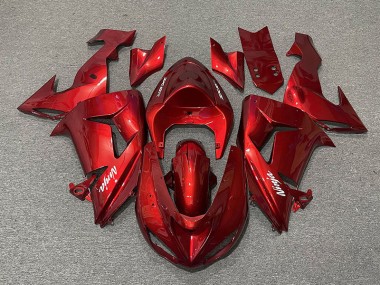 Rosso Caramella 06-07 Kawasaki ZX10R Carene Moto