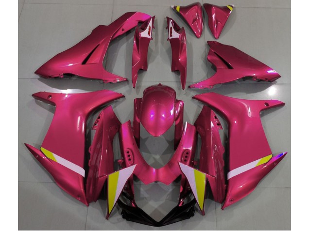 Rosso Caramella Completamente Lucido 11-24 Suzuki GSXR 600-750 Carene Moto