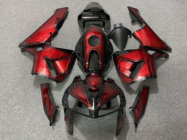 Rosso Caramello Intenso 05-06 Honda CBR600RR Carene Moto Rosso Caramello Intenso 05-06 Honda CBR600RR Carene Moto