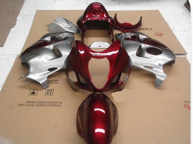 Rosso D Argento 97-07 Suzuki GSXR 1300 Carene Moto Rosso D Argento 97-07 Suzuki GSXR 1300 Carene Moto