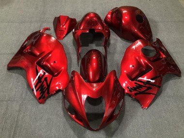 Rosso Fuoco Lucido 97-07 Suzuki GSXR 1300 Carene Moto
