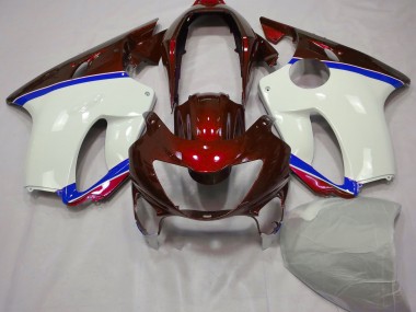 Rosso Intenso & Blu 99-00 Honda CBR600 F4 Carene Moto