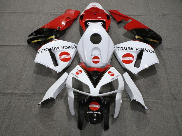 Rosso Konica Minolta 05-06 Honda CBR600RR Carene Moto Rosso Konica Minolta 05-06 Honda CBR600RR Carene Moto