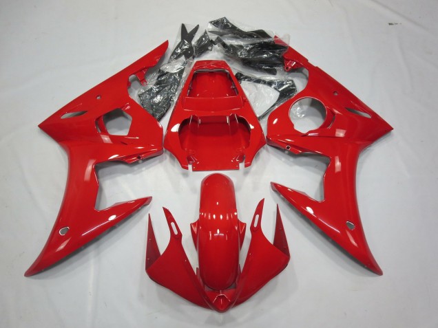 Rosso Lucido 03-04 Yamaha R6 Carene Moto Rosso Lucido 03-04 Yamaha R6 Carene Moto