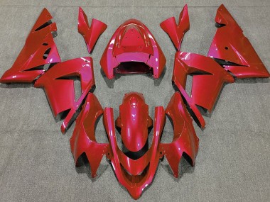 Rosso Lucido 04-05 Kawasaki ZX10R Carene Moto