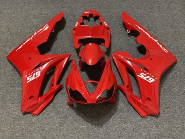 Rosso Lucido 06-08 Triumph Daytona 675 Carene Moto