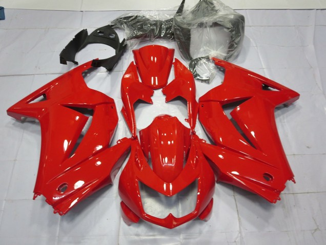 Rosso Lucido 08-12 Kawasaki Ninja 250 Carene Moto Rosso Lucido 08-12 Kawasaki Ninja 250 Carene Moto