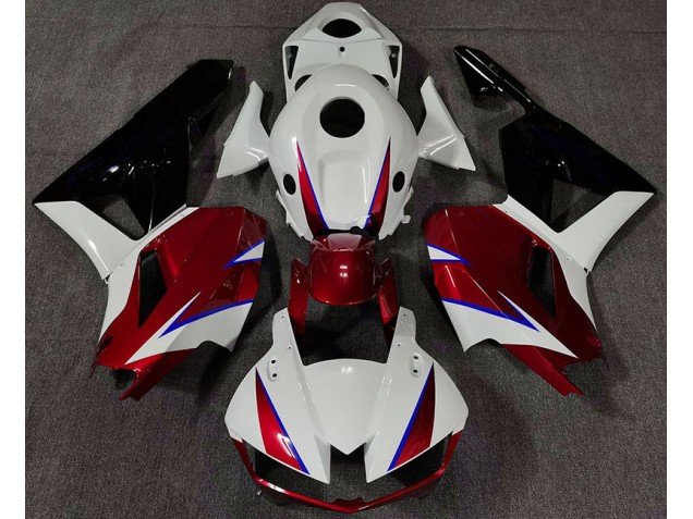 Rosso Lucido Bianco & Blu 13-23 Honda CBR600RR Carene Moto