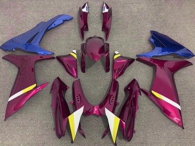 Rosso Lucido & Blu 11-24 Suzuki GSXR 600-750 Carene Moto