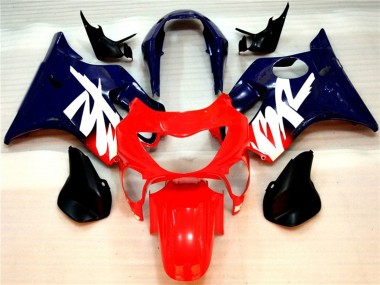 Rosso Lucido & Blu 99-00 Honda CBR600 F4 Carene Moto