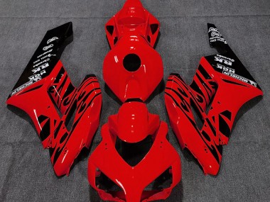 Rosso Lucido Fiamma 04-05 Honda CBR1000RR Carene Moto