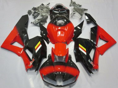 Rosso Lucido & Nero 13-23 Honda CBR600RR Carene Moto