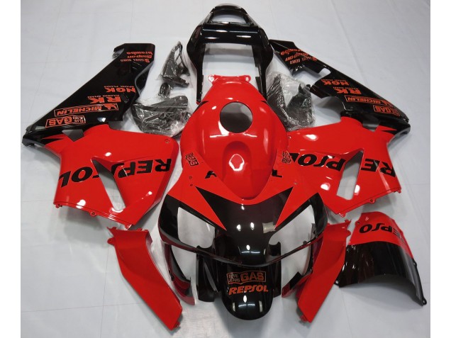 Rosso Lucido Repsol 03-04 Honda CBR600RR Carene Moto Rosso Lucido Repsol 03-04 Honda CBR600RR Carene Moto