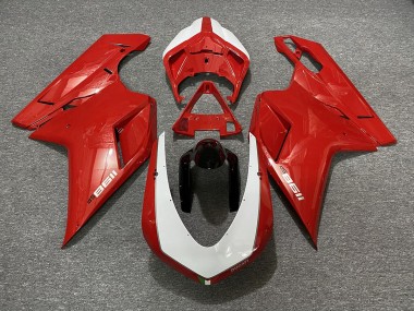 Rosso Lucido Sp 07-14 Ducati 848 1098 1198 Carene Moto