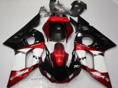 Rosso Metallizzato 98-02 Yamaha R6 Carene Moto