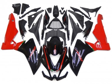 Rosso & Nero 10-15 Aprilia RSV4 1000 Carene Moto