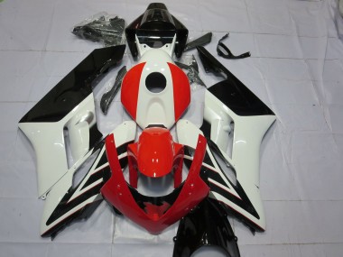 Rosso Nero & Bianco 04-05 Honda CBR1000RR Carene Moto