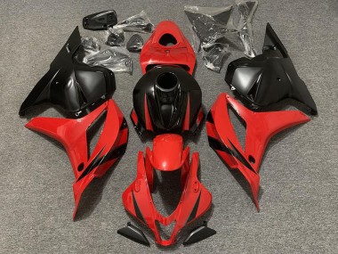 Rosso & Nero Opaco 09-12 Honda CBR600RR Carene Moto