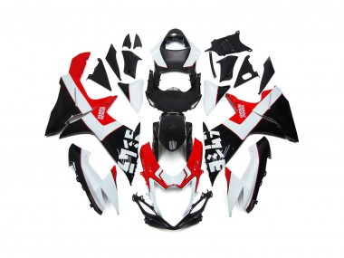 Rosso & Nero Personalizzati Con Loghi 11-24 Suzuki GSXR 600-750 Carene Moto