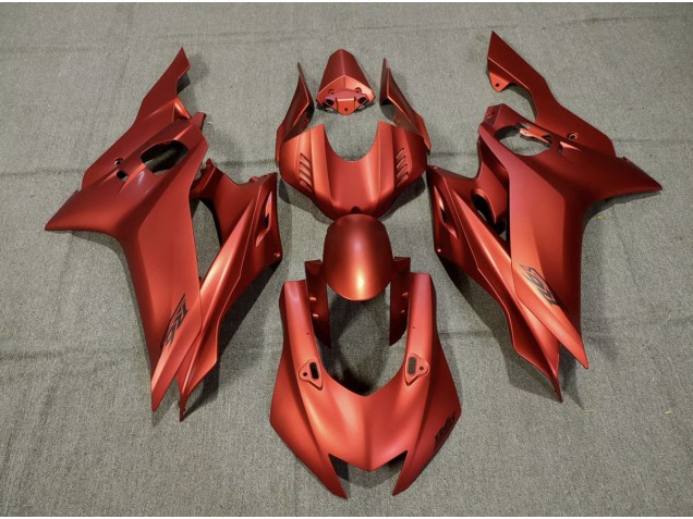 Rosso Opaco 17-21 Yamaha R6 Carene Moto Rosso Opaco 17-21 Yamaha R6 Carene Moto