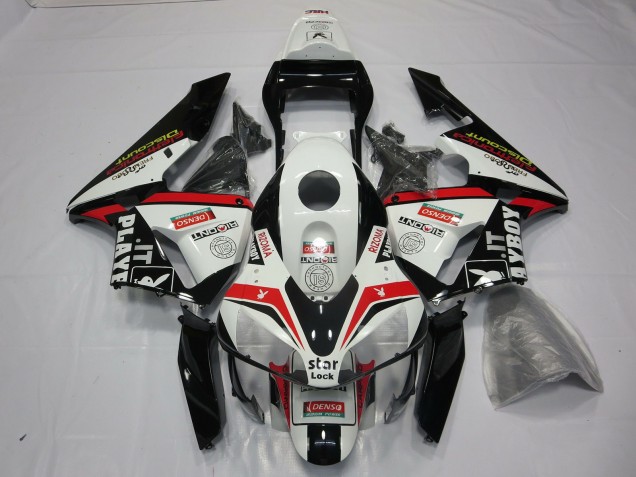 Rosso Playboy 03-04 Honda CBR600RR Carene Moto Rosso Playboy 03-04 Honda CBR600RR Carene Moto