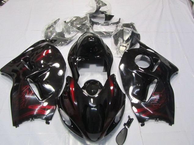 Rosso Profondo Lucido 97-07 Suzuki GSXR 1300 Carene Moto Rosso Profondo Lucido 97-07 Suzuki GSXR 1300 Carene Moto