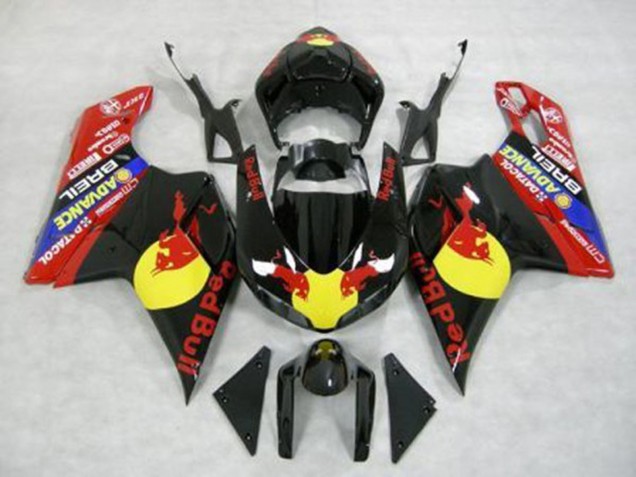 Rosso Toro 07-14 Ducati 848 1098 1198 Carene Moto Rosso Toro 07-14 Ducati 848 1098 1198 Carene Moto