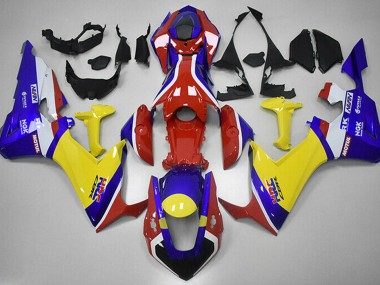 Rouge Bleu Et Jaune HRC 17-23 Honda CBR1000RR Carene Moto