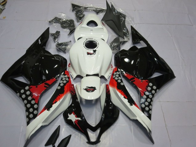 Schizzi Rossi & Neri 09-12 Honda CBR600RR Carene Moto Schizzi Rossi & Neri 09-12 Honda CBR600RR Carene Moto