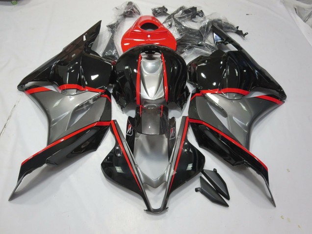 Spilla Rossa Nera & Grigia 09-12 Honda CBR600RR Carene Moto