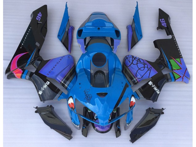 Squalo Blu 05-06 Honda CBR600RR Carene Moto Squalo Blu 05-06 Honda CBR600RR Carene Moto