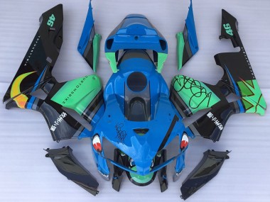Squalo Blu & Verde 05-06 Honda CBR600RR Carene Moto