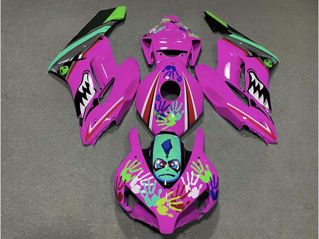 Squalo Rosa 04-05 Honda CBR1000RR Carene Moto Squalo Rosa 04-05 Honda CBR1000RR Carene Moto
