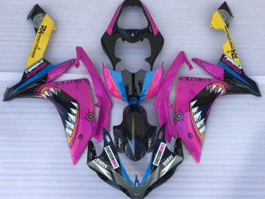 Squalo Rosa 07-08 Yamaha R1 Carene Moto