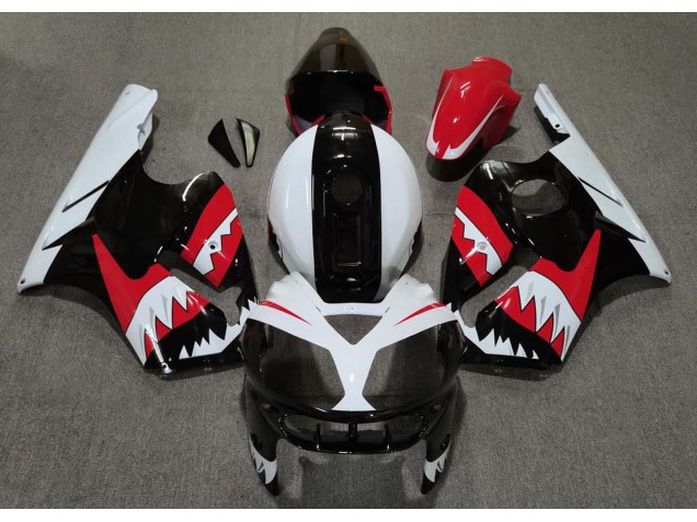 Squalo Rosso 02-05 Kawasaki ZX12R Carene Moto Squalo Rosso 02-05 Kawasaki ZX12R Carene Moto