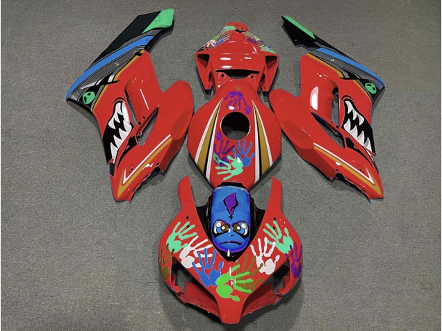 Squalo Rosso 04-05 Honda CBR1000RR Carene Moto Squalo Rosso 04-05 Honda CBR1000RR Carene Moto