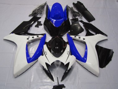 Stella Blu Scuro 06-07 Suzuki GSXR 600-750 Carene Moto